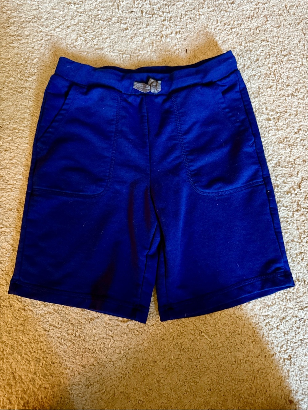 32 Degrees Boys Navy Blue Athletic Knit Shorts